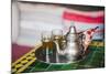 Moroccan Mint Tea Pot at a Cafe in Marrakech, Morocco, North Africa, Africa-Matthew Williams-Ellis-Mounted Photographic Print