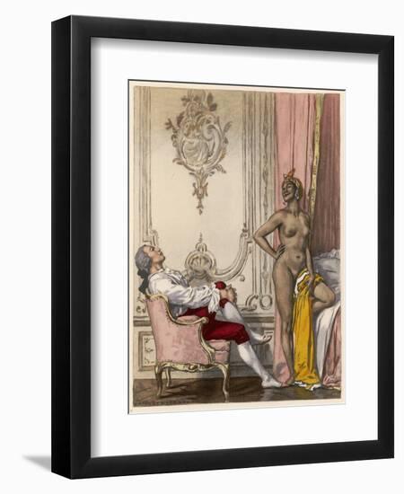 Moroccan Mistress-Auguste Leroux-Framed Photographic Print