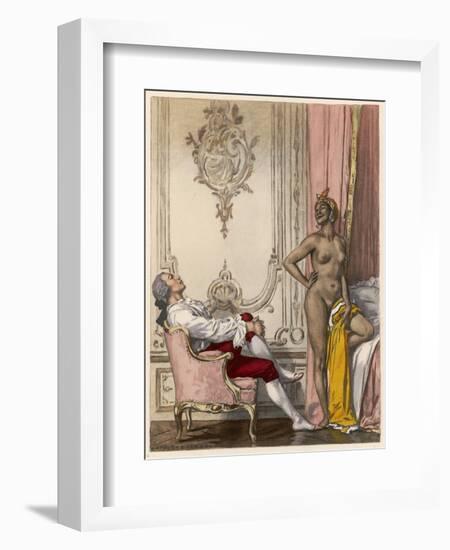 Moroccan Mistress-Auguste Leroux-Framed Photographic Print