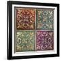 Moroccan Mosaic Patch I-Patricia Pinto-Framed Art Print