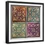 Moroccan Mosaic Patch I-Patricia Pinto-Framed Art Print