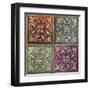 Moroccan Mosaic Patch I-Patricia Pinto-Framed Art Print