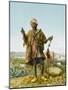 Moroccan Musician - Tangiers-null-Mounted Photographic Print