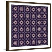 Moroccan Pawn Flower (Purple)-Susan Clickner-Framed Giclee Print