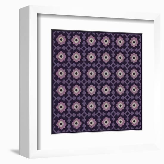 Moroccan Pawn Flower (Purple)-Susan Clickner-Framed Giclee Print