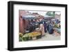 Moroccan People Buying and Selling Fresh Fruit in the Fruit Market in the Old Medina-Matthew Williams-Ellis-Framed Photographic Print