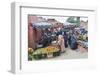 Moroccan People Buying and Selling Fresh Fruit in the Fruit Market in the Old Medina-Matthew Williams-Ellis-Framed Photographic Print