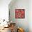 Moroccan Red IV-Daphne Brissonnet-Framed Stretched Canvas displayed on a wall