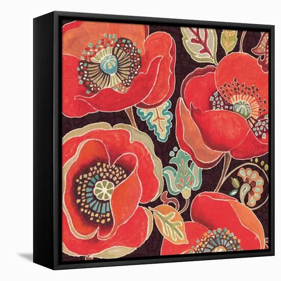 Moroccan Red IV-Daphne Brissonnet-Framed Stretched Canvas