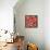 Moroccan Red IV-Daphne Brissonnet-Framed Stretched Canvas displayed on a wall