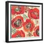 Moroccan Red Light I-Daphne Brissonnet-Framed Art Print