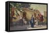 Moroccan Scene-Rudolphe Ernst-Framed Stretched Canvas