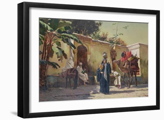 Moroccan Scene-Rudolphe Ernst-Framed Giclee Print