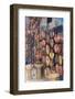 Moroccan shoes on a market stall-Natalie Tepper-Framed Photo