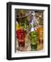 Moroccan Silver Teapot and Glasses, the Souq, Marrakech, Morocco-Gavin Hellier-Framed Photographic Print