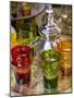 Moroccan Silver Teapot and Glasses, the Souq, Marrakech, Morocco-Gavin Hellier-Mounted Photographic Print