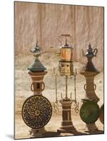 Moroccan Souvenirs, Ait Ouritane, Todra Gorge Area, Tinerhir, Morocco-Walter Bibikow-Mounted Photographic Print