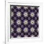 Moroccan Star Flower (Purple)-Susan Clickner-Framed Giclee Print