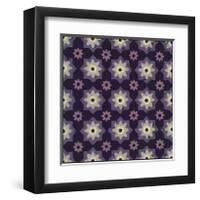 Moroccan Star Flower (Purple)-Susan Clickner-Framed Giclee Print