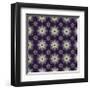 Moroccan Star Flower (Purple)-Susan Clickner-Framed Giclee Print