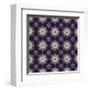 Moroccan Star Flower (Purple)-Susan Clickner-Framed Giclee Print
