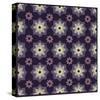 Moroccan Star Flower (Purple)-Susan Clickner-Stretched Canvas