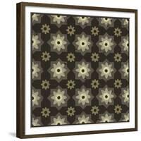 Moroccan Star Flower-Susan Clickner-Framed Giclee Print