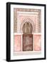 Moroccan Streets Tiled Alcove-Yvette St. Amant-Framed Art Print