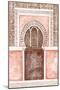 Moroccan Streets Tiled Alcove-Yvette St. Amant-Mounted Art Print