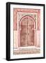 Moroccan Streets Tiled Entrance-Yvette St. Amant-Framed Art Print