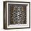 Moroccan Tile with Diamond (Neutrals)-Susan Clickner-Framed Giclee Print