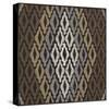Moroccan Tile with Diamond (Neutrals)-Susan Clickner-Stretched Canvas