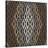 Moroccan Tile with Diamond (Neutrals)-Susan Clickner-Stretched Canvas