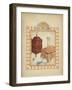 Moroccan Treasure I-Vanna Lam-Framed Art Print