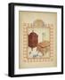 Moroccan Treasure I-Vanna Lam-Framed Art Print