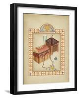 Moroccan Treasure II-Vanna Lam-Framed Art Print