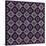 Moroccan Twelve Point Star (Purple)-Susan Clickner-Stretched Canvas