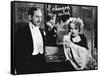 MOROCCO, 1930 directed by JOSEF VON STERNBERG Adolphe Menjou and Marlene Dietrich (b/w photo)-null-Framed Stretched Canvas