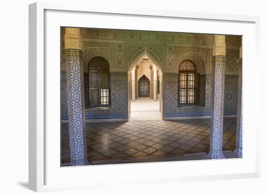 Morocco, Agdz, the Kasbah of Telouet Fortress-Emily Wilson-Framed Photographic Print