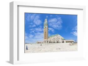 Morocco, Al-Magreb, Hassan Ii Mosque in Casablanca, the Largest Mosque in Morocco-Andrea Pavan-Framed Photographic Print