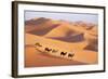 Morocco Camel Train, Berber with Dromedary Camels-null-Framed Photographic Print