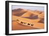 Morocco Camel Train, Berber with Dromedary Camels-null-Framed Photographic Print