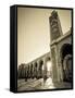 Morocco, Casablanca, Mosque of Hassan II-Michele Falzone-Framed Stretched Canvas