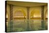 Morocco, Casablanca. the Great Mosque. the Ablutions Room-Michele Molinari-Stretched Canvas