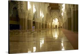 Morocco, Casablanca. the Great Mosque-Michele Molinari-Stretched Canvas