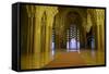 Morocco, Casablanca. the Great Mosque-Michele Molinari-Framed Stretched Canvas