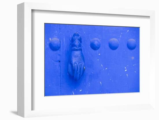 Morocco, Chaouen . Distinctive Features of Moroccan Architecture-Emily Wilson-Framed Photographic Print