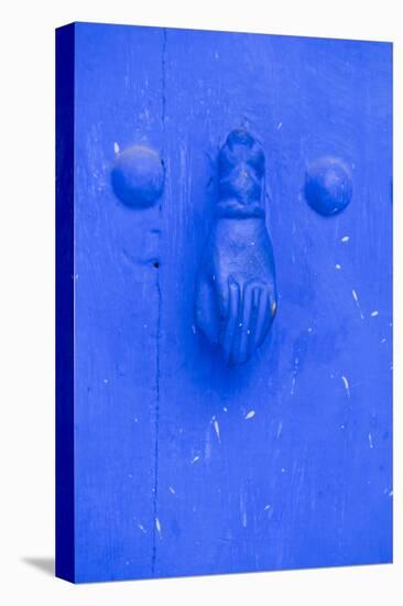 Morocco, Chaouen, Traditional Fatima Door Knocker-Emily Wilson-Stretched Canvas