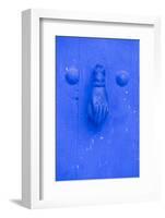 Morocco, Chaouen, Traditional Fatima Door Knocker-Emily Wilson-Framed Photographic Print