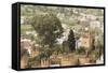 Morocco, Chaouen. View of the Kasbah-Emily Wilson-Framed Stretched Canvas